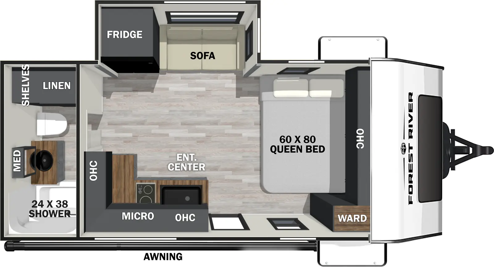 Ibex 16MKS Floorplan